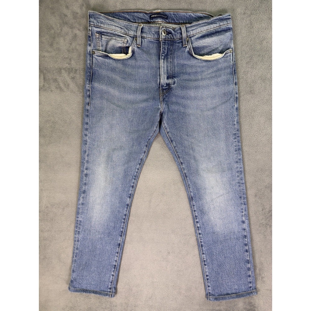 Levis 511 Made And Crafted Jeans Mens 34x30* Blue Straight Slim Big E Selvedge